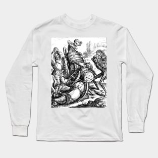 The Waggoner, the Dance of Death - Hans Holbein Long Sleeve T-Shirt